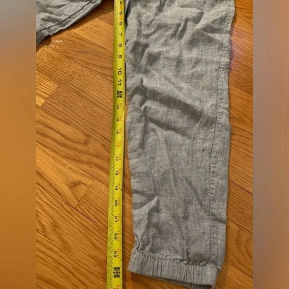 Athleta Linen Retreat Jogger in Chambray - 100% Linen, Size 4 Petite - Picture 7 of 9